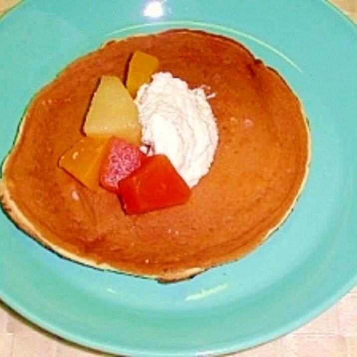 フルーツと生クリームのホットケーキ レシピ 作り方 By マヨちゃん 楽天レシピ フルーツと生クリームのホットケーキ レシピ 作り方 By マヨちゃん 楽天レシピ